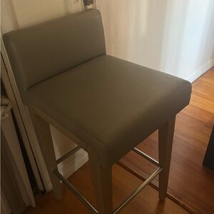 Modern Gray high top chair
